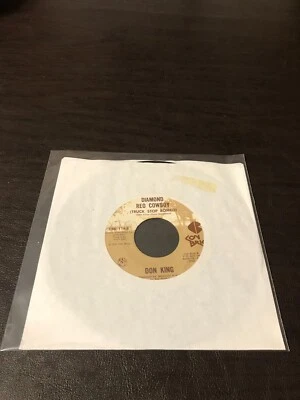 45 RPM VINYL RECORD - DON KING - DIAMOND REO COWBOY (TRUCK STOP ROMEO) - Image 1 of 2
