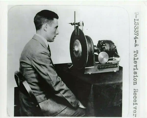 FUTURE PHOTO (1930*) "TELEVISION RECEIVER" Library Congress (Future Report) - Picture 1 of 1