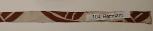 Brown & White Geometric Wool Fabric Remnant 2" x 66" Native Pendleton - Picture 1 of 2