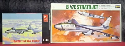 Lot Of 2 Model Kits Hasegawa B-47E Strato-Jet, Hobby Craft B-47B 1st SAC Striker - Image 1 of 4