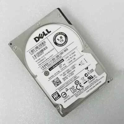 DELL 1.8TB SAS 12Gbps 2.5" 512e RPM 10K HUC101818CS4204 VTHDD 0VTHDD - Image 1 of 2