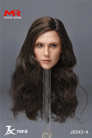 JXTOYS 1/6 Wonder Woman Gal Gadot Female Head Sculpt JX043B For 12"PH Body Cover