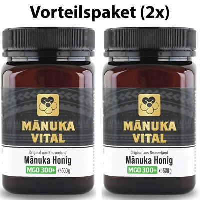 2x Manuka Vital MGO 300+, 500g - BENEFIT PACK! - Certified, from New Zealand - Image 1 of 4