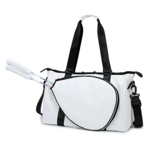 Tennis Racket Bag Unisex Badminton Dustproof Bag With Protective Pad Tennis Bag - Picture 1 of 15