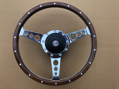 Triumph Stag Dolomite 2000 Traditional Classic Alloy & Wood 13" Steering Wheel D Foto 1 de 4