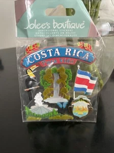 *Destinos de viaje. Costa Rica Jolee's Boutique. NUEVO - Imagen 1 de 9