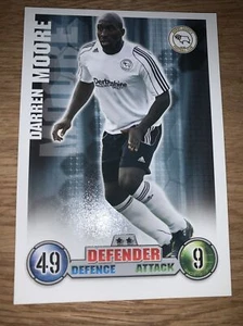 Darren Moore Derby County FC Match Attax 2007/08 Football Card - Picture 1 of 2