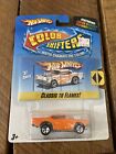 2009 Hot Wheels Color Shifters Classic To Flames Orange &#39;57 Chevy NOC 1957 150