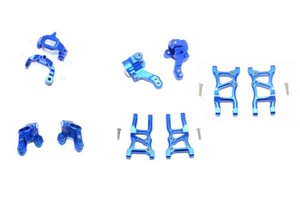 Buje de volante delantero trasero CNC + brazo de suspensión para TRAXXAS 1/10 4x4 GT4-TEC - Imagen 1 de 10