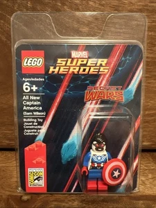 Lego Marvel 2015 SDCC Exclusivo Secret Wars Capitán América Sam Wilson - Imagen 1 de 4