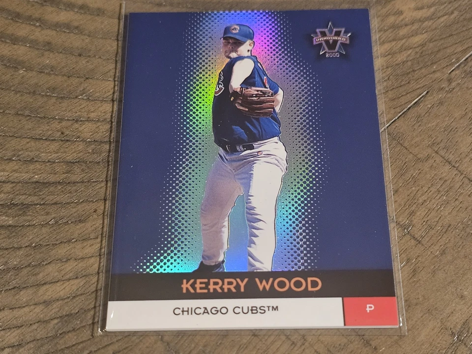 2000 Pacific Vanguard #59 Kerry Wood Chicago Cubs Nmmt - Image 1 of 3