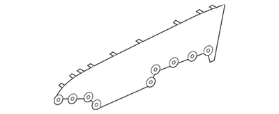 Panel de ajuste superior original Mercedes-Benz 166-720-05-51-8Q67 Foto 1 de 3