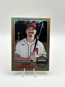 2025 Topps Heritage 25th Anniversary #H25-17 Corbin Carroll Foil Diamondbacks - Picture 1 of 2