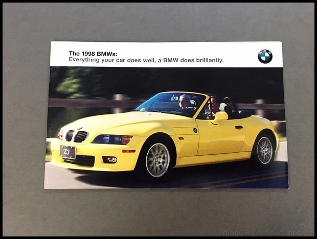 1998 BMW 32-page Car Brochure Catalog - 750iL 740iL 540i M3 Z3 318i 328i 318ti - Image 1 of 4