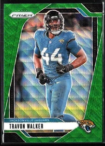 2024 PRIZM GREEN WAVE TRAVON WALKER JAGUARES COMBINACIÓN DE COLORES - Imagen 1 de 2