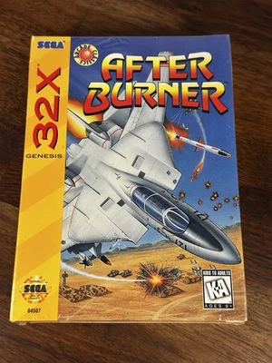 AFTERBURNER Sega 32x Brand New Factory Sealed Excellent Condition - Image 1 of 4
