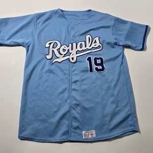 Camiseta de béisbol grande de los Kansas City Royals #19 CK Sports - Imagen 1 de 9