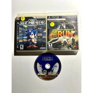 PlayStation 3 PS3 Kids Family bundle Video Game lot🔥Works! Sonic Need for Speed - Picture 1 of 6
