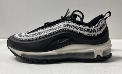 Nike Women's Air Max 97 Black + White Synthetic Lace-Up Size 6.5 - Image 1 of 4