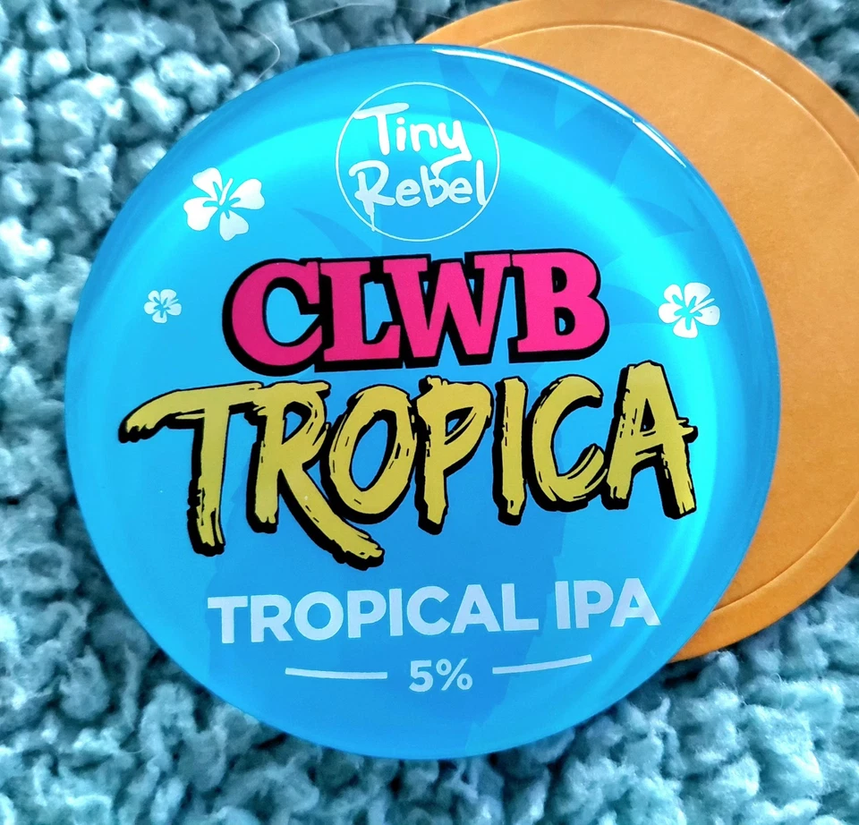 TINY REBEL BREWERY THICK PLASTIC FISH EYE - Image 1 of 1
