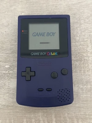 Nintendo GameBoy Color Grape Purple Handheld Console Tested  ( No battery Cover) - Image 1 of 2