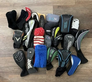 21 Pc. Golf Club Headcover Lot Miscellaneous FAIR - Bild 1 von 4