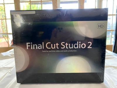 Apple Final Cut Studio 2 Unopened Complete Never Used - Image 1 of 2