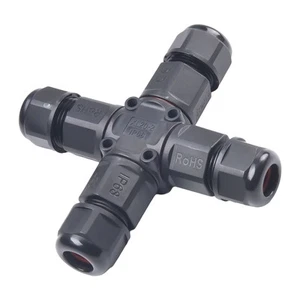 Waterproof Screw Terminal Cable Connector Box for 380V 20A Power Cords - Afbeelding 1 van 24