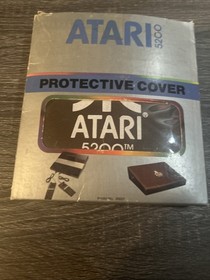Atari 5200 Protective Cover. Original Packaging. Open Box Never Used . 1983 