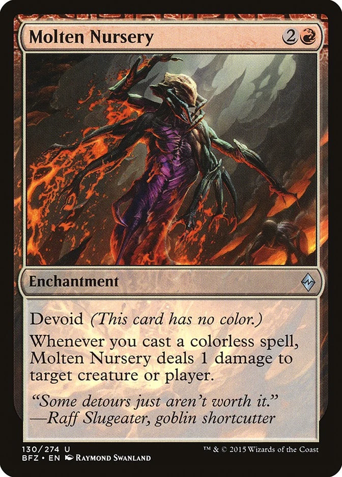 Molten Nursery [Battle for Zendikar] (BFZ 130) Near Mint - Image 1 of 1