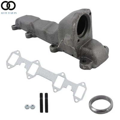 Colector de escape derecho con junta para Ford F-100 150 250 350 M-400 5,9 L/6,4 L 73-76 Foto 1 de 4