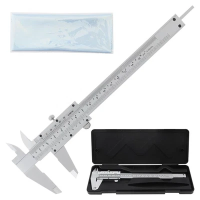 150mm / 6 inch Metric & Imperial Double Scales Vernier Caliper Measuring Tool - Image 1 of 4