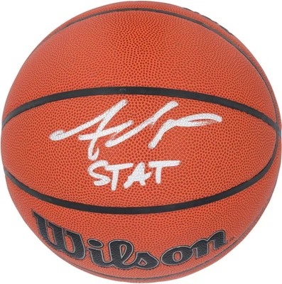 Balón Serie Auténtica Wilson Firmado Amar'e Stoudemire Knicks con S.T.A.T. Insc Foto 1 de 3