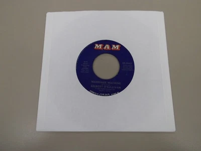 Gilbert O'Sullivan - Marriage Machine / Tell Me Why - MAM 5N-3643 - EX - Image 1 of 4