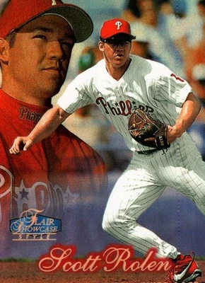 1998 Flair Showcase - Row 2 Scott Rolen #20 - Image 1 of 2
