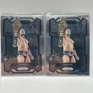 2024 Panini Prizm WWE The Rock No.193 X2 - Picture 1 of 5