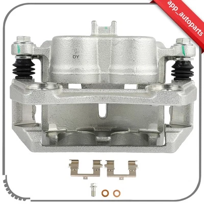 For 2007 - 2013 ACURA MDX 2010-2013 ZDX Front Left Brake Calipers w/ Bracket - Image 1 of 4