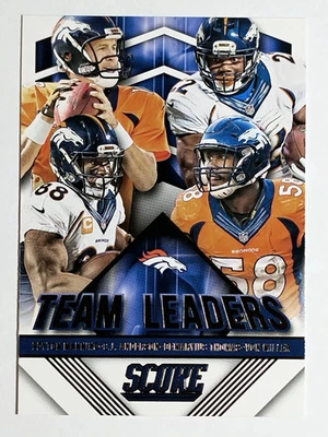 2015 Score Team Leaders C.J. Anderson/Demaryius Thomas/Peyton Manning/Von Miller - Image 1 of 2
