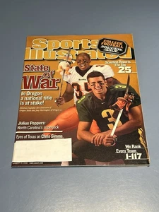 Sports Illustrated Magazine August 13, 2001 - Oregon & Oregon State Football WAR - Bild 1 von 8
