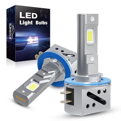 H11B LED Headlight Bulbs LOW BEAM 6000K White Light Kit For Kia Sedona 2008-2014 - Image 1 of 4