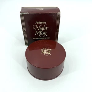 Polvo para polvo AVIANCE Night Musk de Prince Matchabelli 4, oz con CAJA ¡Nuevo! - Imagen 1 de 7