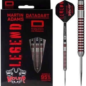 Datadart Martin Adams Darts Set 22g 24g 26g Gramm 95% Wolframstahl Spitze - Bild 1 von 2