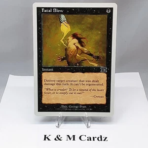 MTG - 6th Edition - Fatal Blow - Lightly Played - Picture 1 of 5