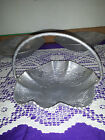 HAND WROUGHT ALUMINUM BASKET CANDY DISH #1702 BY: FARBER & SHLEVIN INC.NEAR MINT
