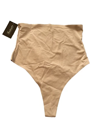 Lote de 2 Prendas moldeadoras Fredericks Of Hollywood Tanga Panty Desnudo Talla Grande 1X/2X Foto 1 de 4