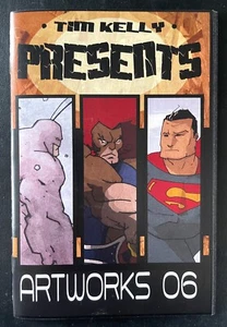 TIM KELLY 2006 SDCC COMIC ART COLOR SKETCHBOOK - LIMITED ED. Spider-man & MORE! - Picture 1 of 9