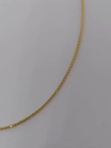 14K Solid Gold Italian Necklace chain  - Picture 1 of 3