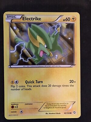 Electrike 42/124 - Dragons Exalted - Common - Pokemon Card TCG