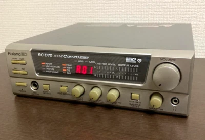 Roland SC-D70 Sound Canvas Sound Module  AC100V Working Used - Image 1 of 4