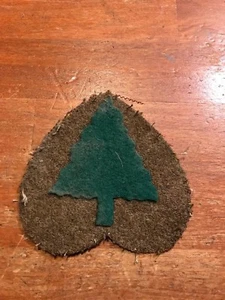 WWI US Army 91st Division patch wool AEF - Picture 1 of 1